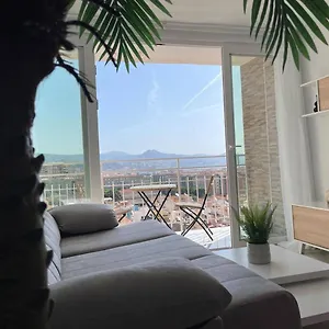 Holidays2malaga Princesa 3 Dormitorios, Vistas Al Mar Y Montana, Terraza Y A 200m A La Playa Apartament